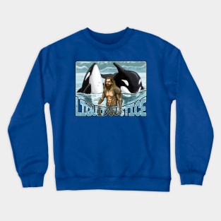 Liquid Justice Crewneck Sweatshirt